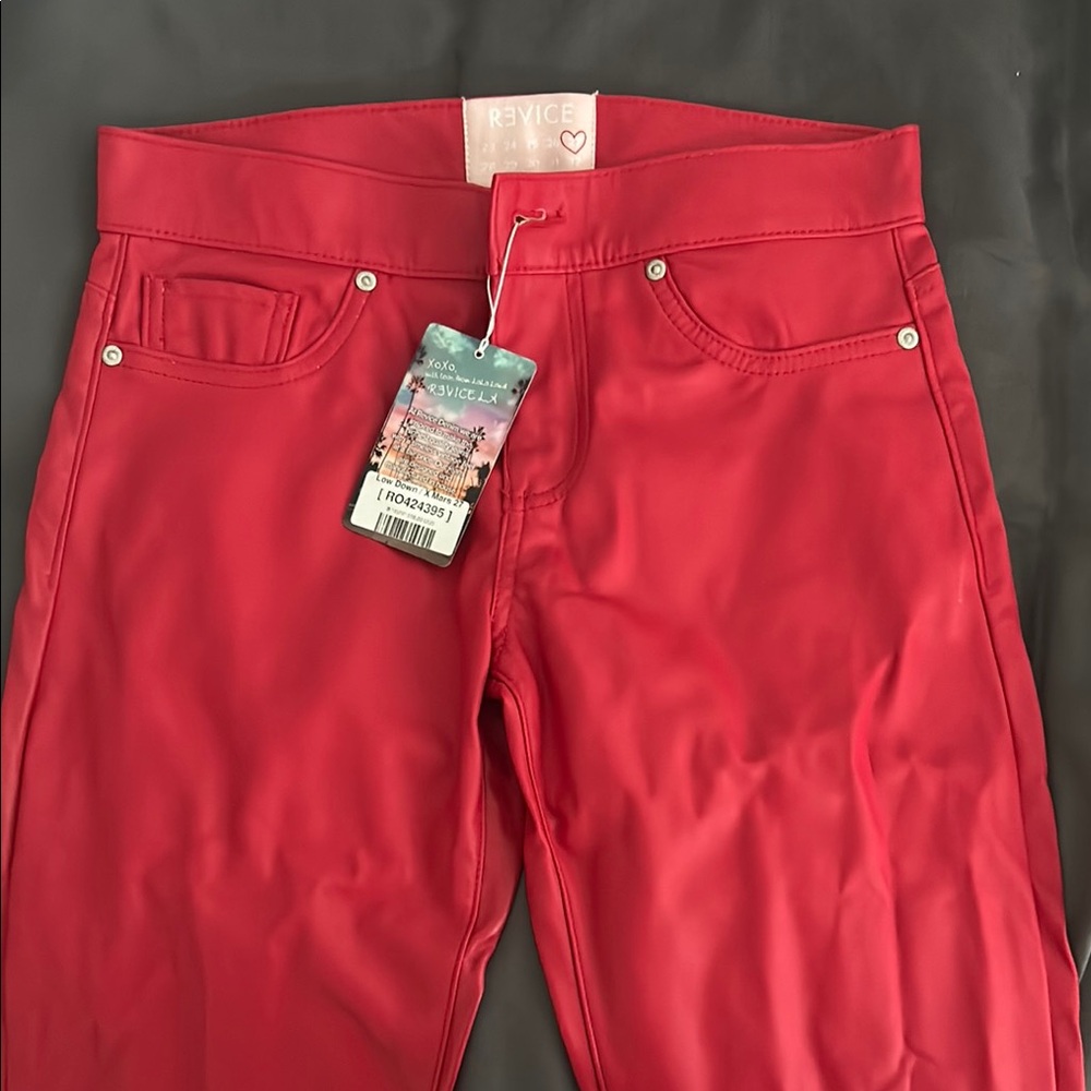 Revise Red Pants